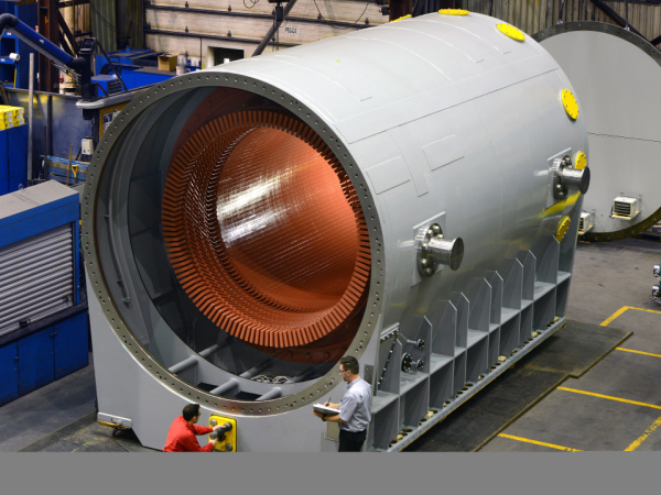 Assemblage hors norme d'un Carcasse stator