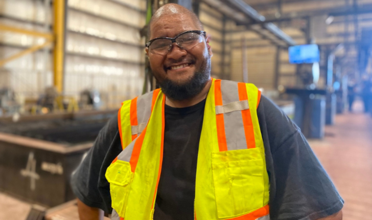 Marmen benefits happy team member